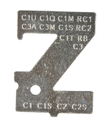 Měrka pro nastavení karburátorů ZAMA 