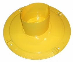 Rotor BDR 581 4 nože zvýšený žlutý