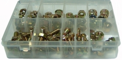 Nuts & Screws, LH - Clear box pack - 94pcs