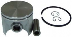 Piston with pin&clips + Ring set, fits H268 