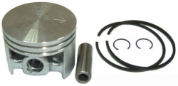 Piston with pin&clips + Ring set, fits STIHL 026, MS260