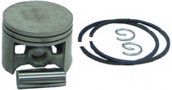Piston with pin&clips + Ring set, fits STIHL 038 SUPER