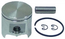 Piston with pin&clips + Ring set, fits H340, 40mm