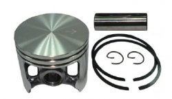 Piston with pin&clips + Ring set, fits H395